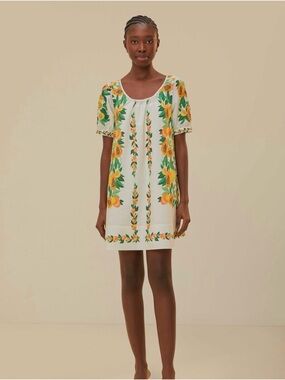 Papaya Salad Mini Dress